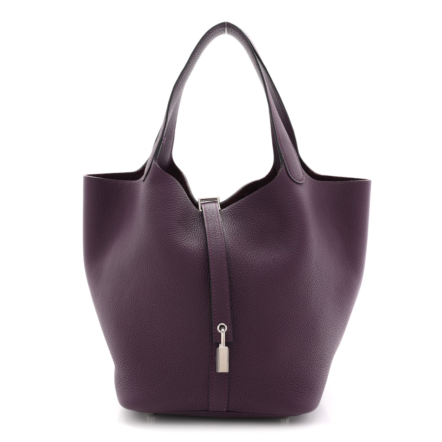 Hermes Taurillon Clemence Picotin Lock 22 MM Anemone 1 of 11