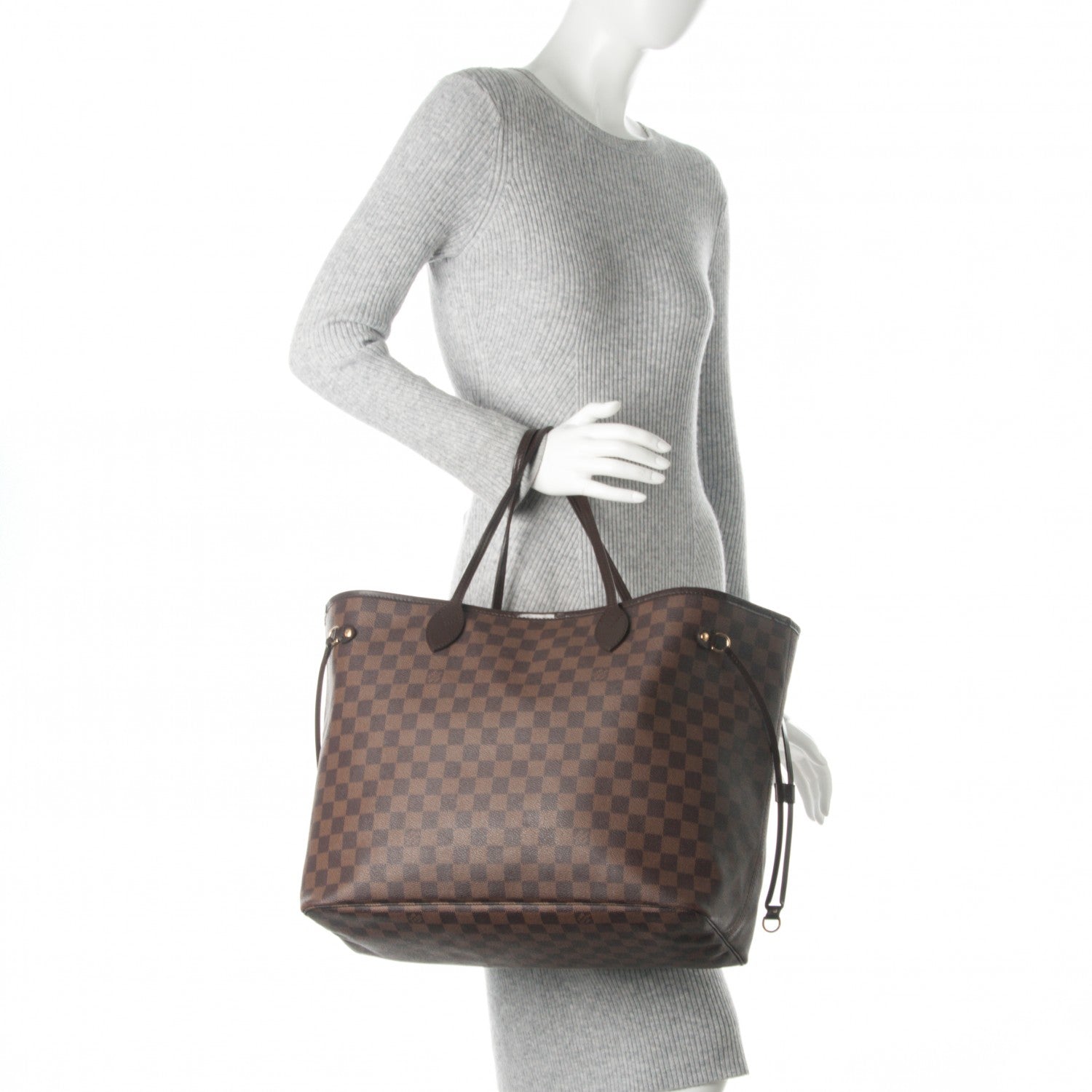 Louis Vuitton Damier Ebene Neverfull GM 2 of 6