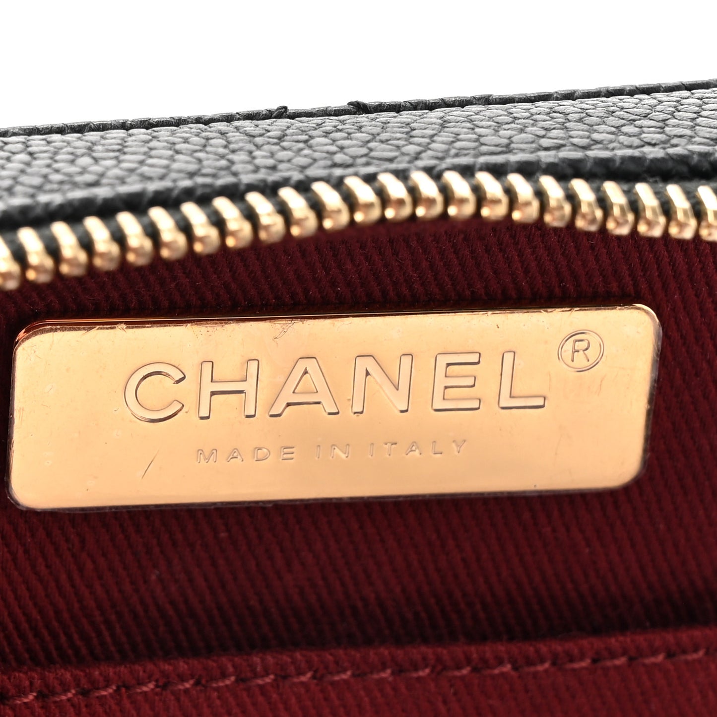 Caviar Waist Bag Black