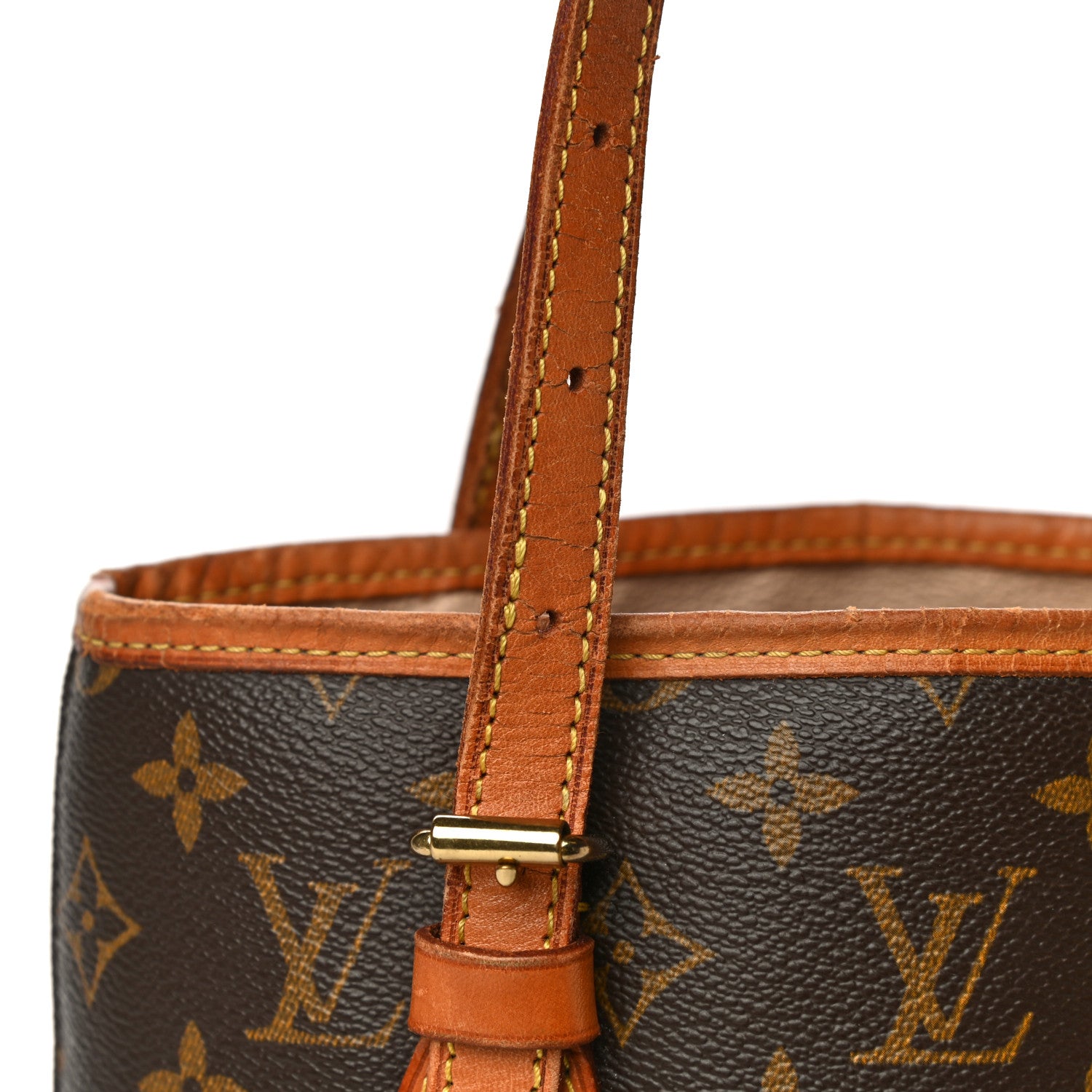 Louis Vuitton Monogram Petit Bucket 23 18 of 33