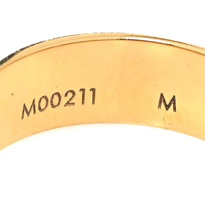 Louis Vuitton Monogram Nanogram Ring S Gold 5 of 5