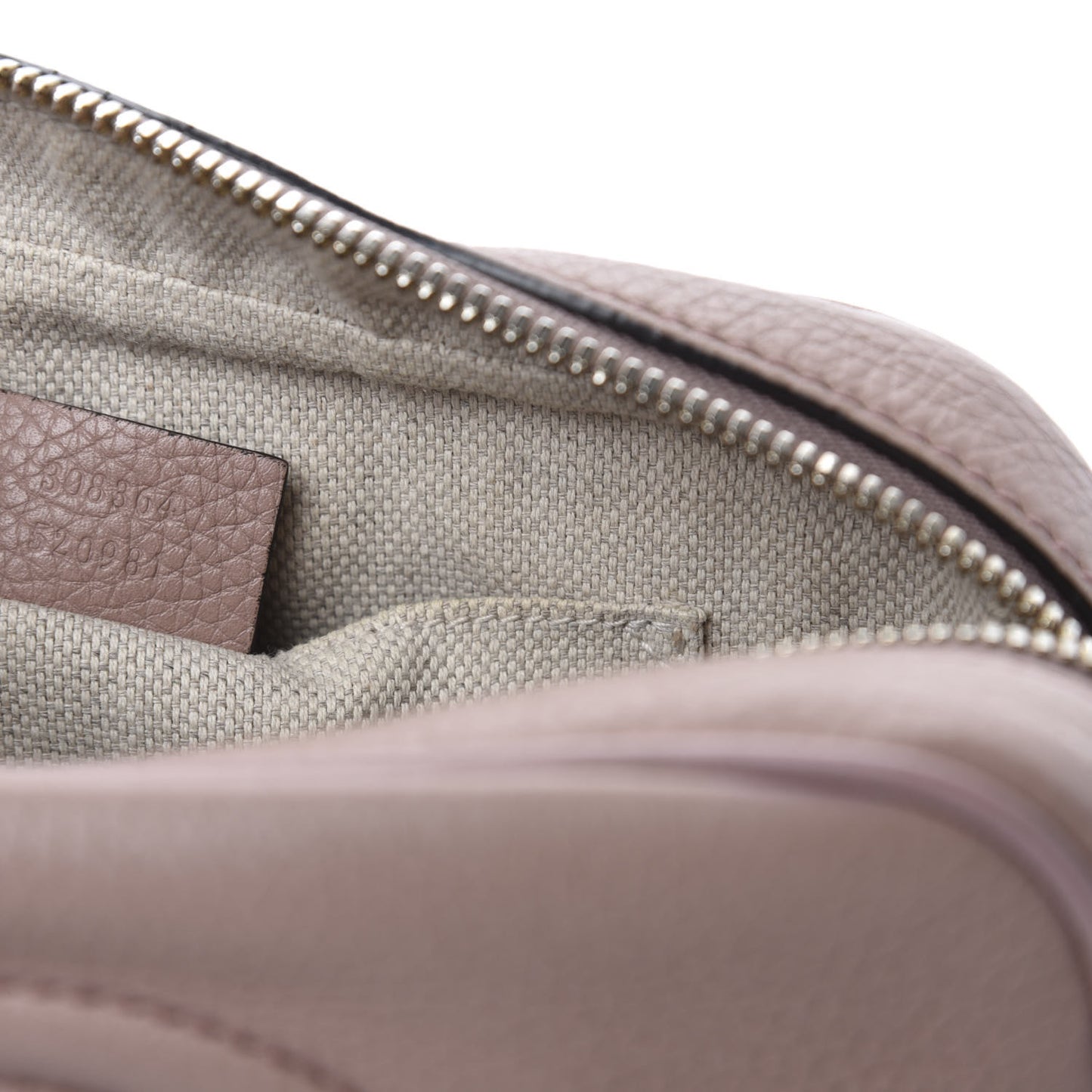 Cellarius Calfskin Small Soho Disco Bag Dark Cipria