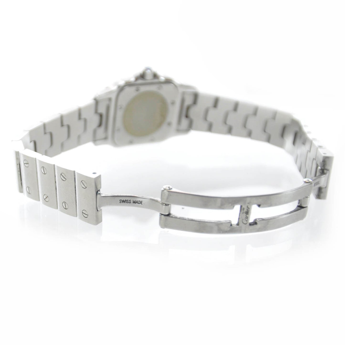 Stainless Steel 24mm Santos de Cartier Galbee Quartz Watch