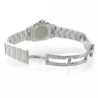 Cartier Stainless Steel 24mm Santos de Cartier Galbee Quartz Watch 7 of 9