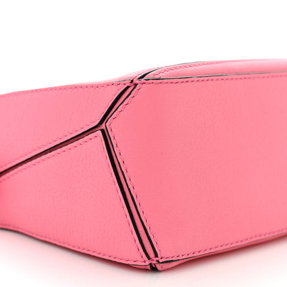Loewe Calfskin Mini Puzzle Bag Wild Rose 9 of 10