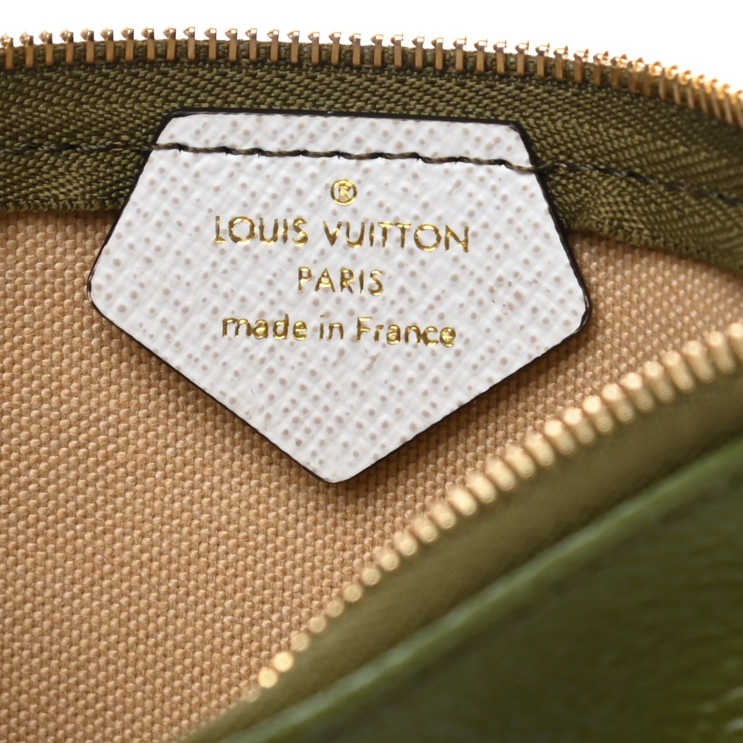 Louis Vuitton Monogram Giant Micro Pochette Accessories Kaki White 6 of 9