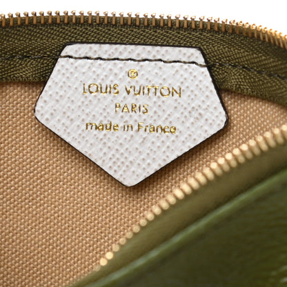 Louis Vuitton Monogram Giant Micro Pochette Accessories Kaki White 6 of 9