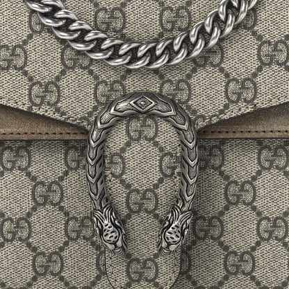 Gucci GG Supreme Monogram Mini Dionysus Shoulder Bag Taupe 9 of 12