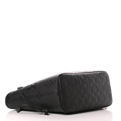 Louis Vuitton Empreinte Monogram Giant Neverfull MM Black 5 of 12