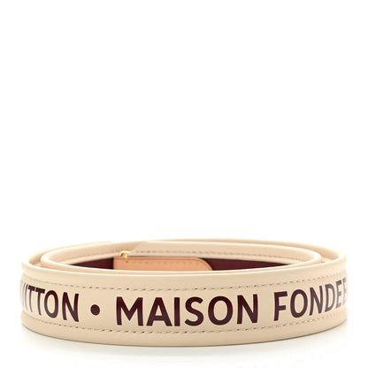 Louis Vuitton Calfskin Cluny BB Shoulder Strap Crème 2 of 4