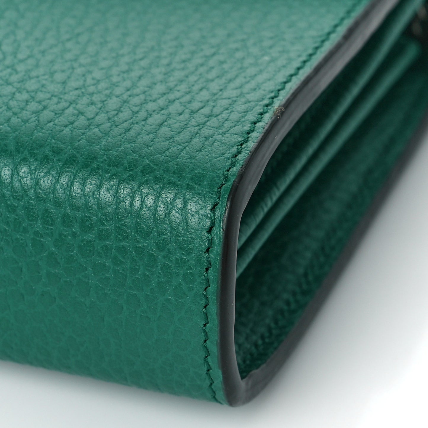 Calfskin Mini Dionysus Chain Wallet Emerald