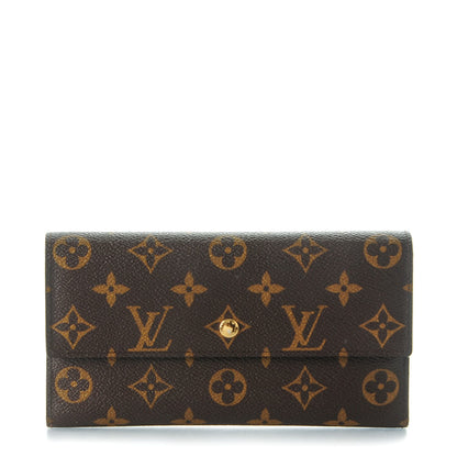 Louis Vuitton Monogram Porte Tresor International Wallet 1 of 8