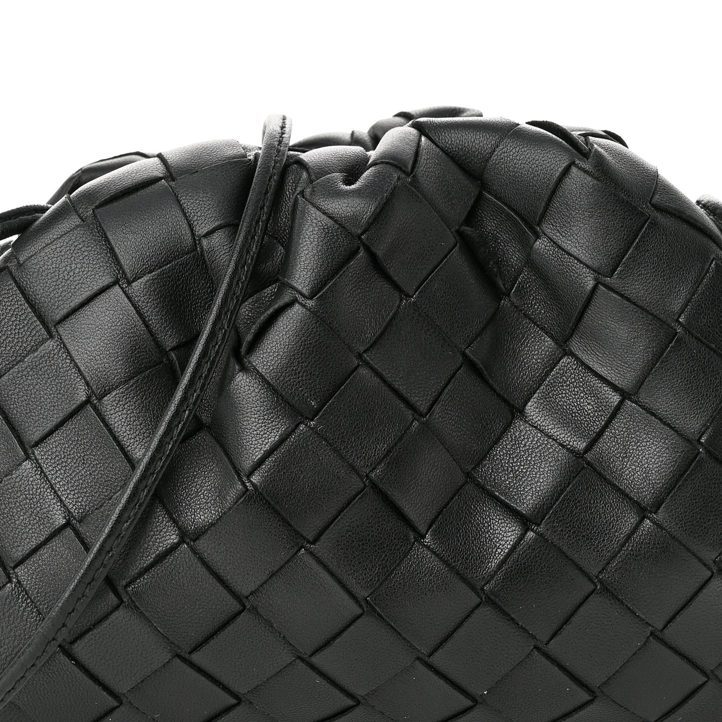Nappa Intrecciato The Mini Pouch Black