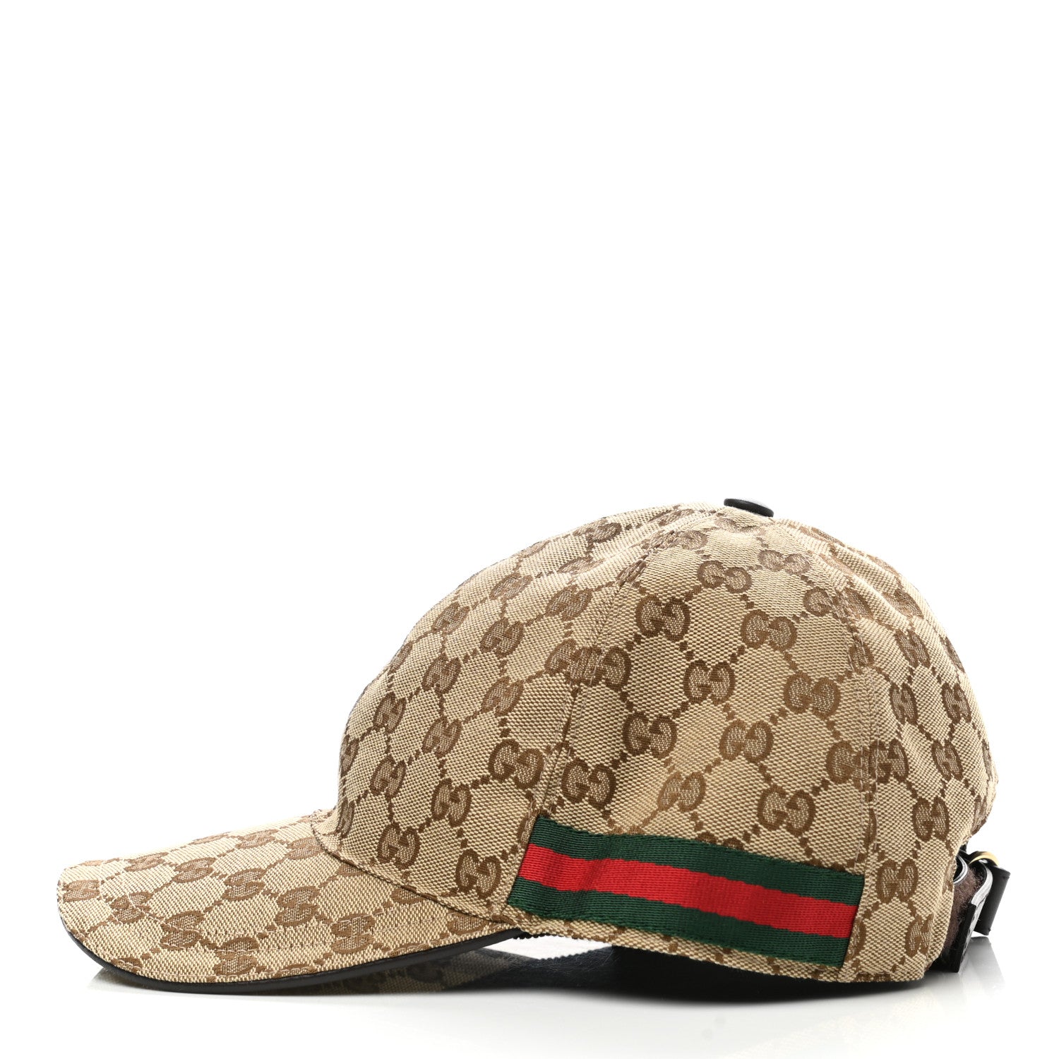 Gucci Monogram Web Baseball Hat M Beige Cocoa 4 of 9