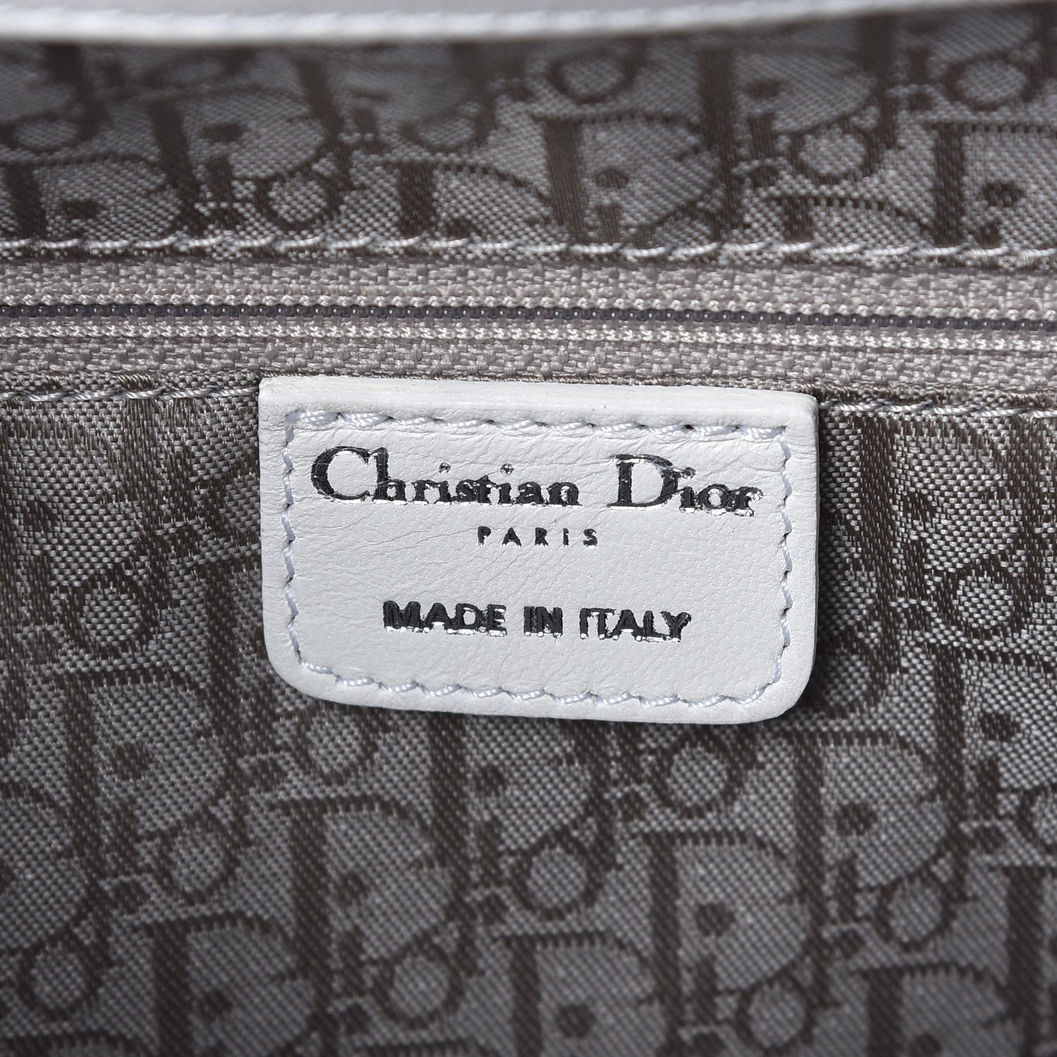 Christian Dior Lambskin Cannage Medium Dior Soft Hobo White 6 of 9
