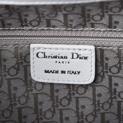 Christian Dior Lambskin Cannage Medium Dior Soft Hobo White 6 of 9