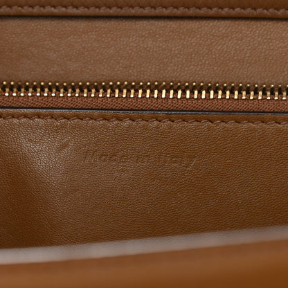 Celine Box Calfskin Medium Classic Box Flap Bag Camel 12 of 21