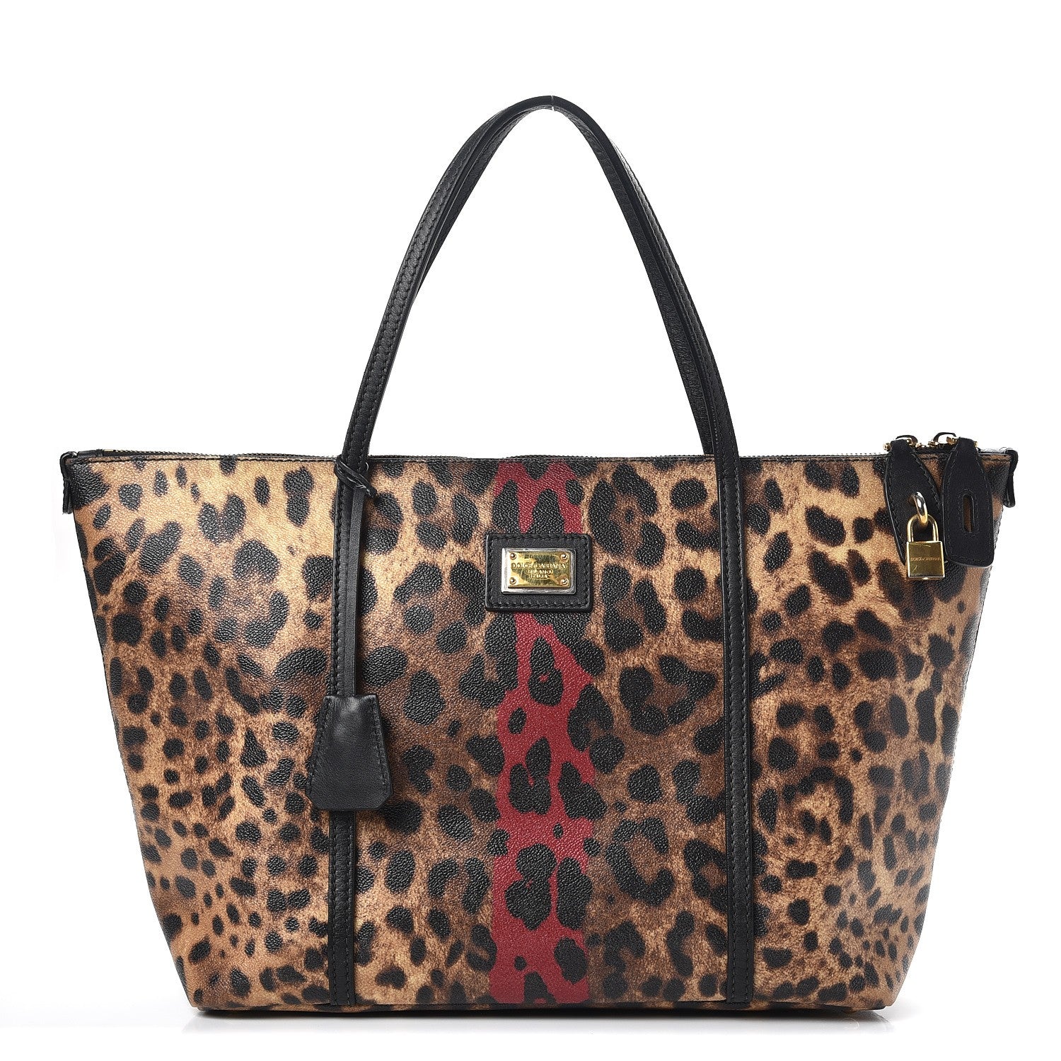 Dolce & Gabbana Leo Crepe Miss Escape Leo Stripe Tote 1 of 15