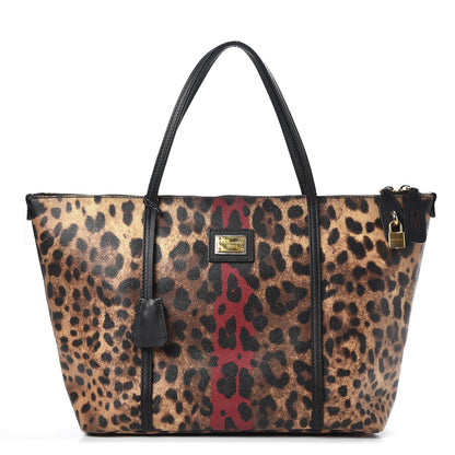 Dolce & Gabbana Leo Crepe Miss Escape Leo Stripe Tote 1 of 15