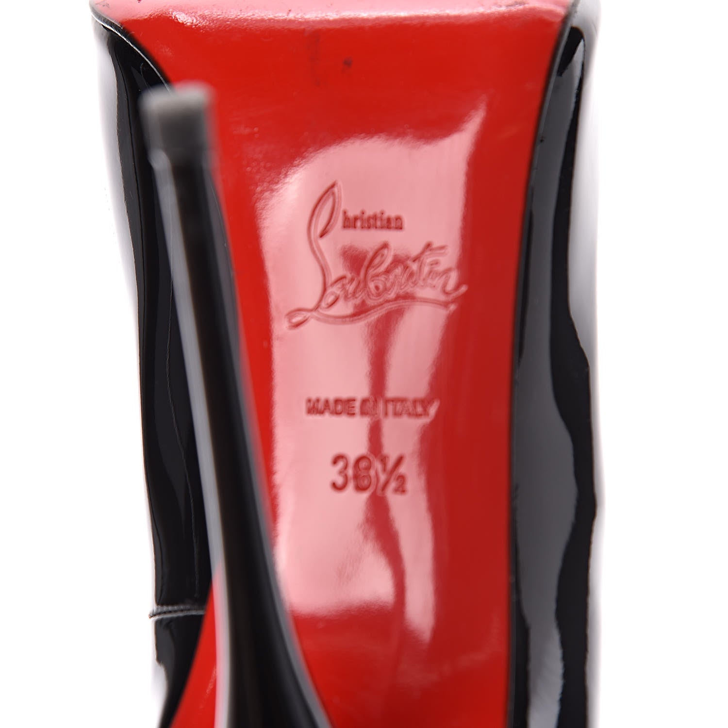 Christian Louboutin Patent So Kate 120 Pumps 38.5 Black 7 of 21