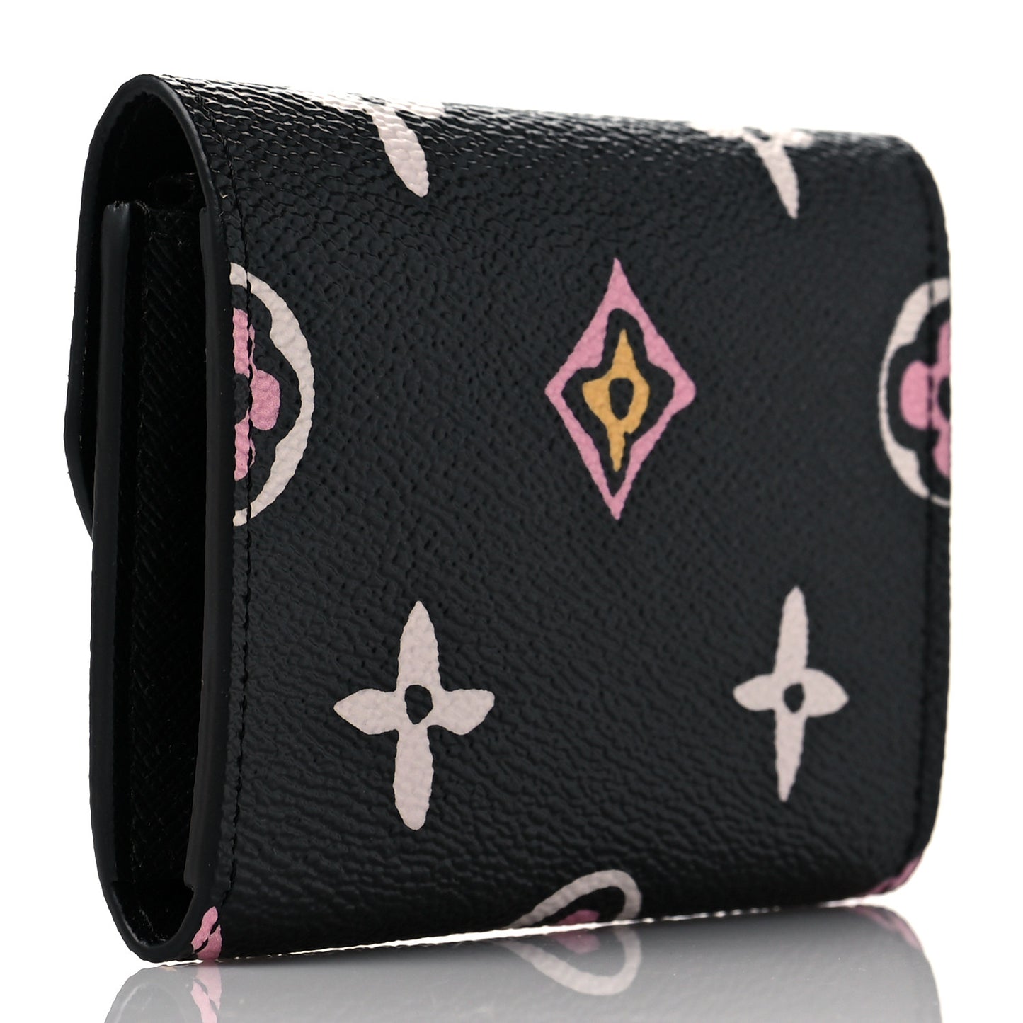 Monogram Giant Wild At Heart Rosalie Coin Purse Black