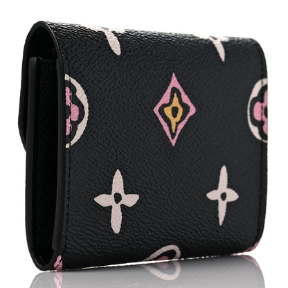Louis Vuitton Monogram Giant Wild At Heart Rosalie Coin Purse Black 3 of 9