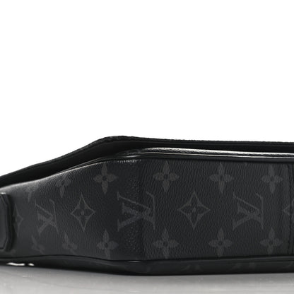 Louis Vuitton Monogram Eclipse District PM Black 8 of 9