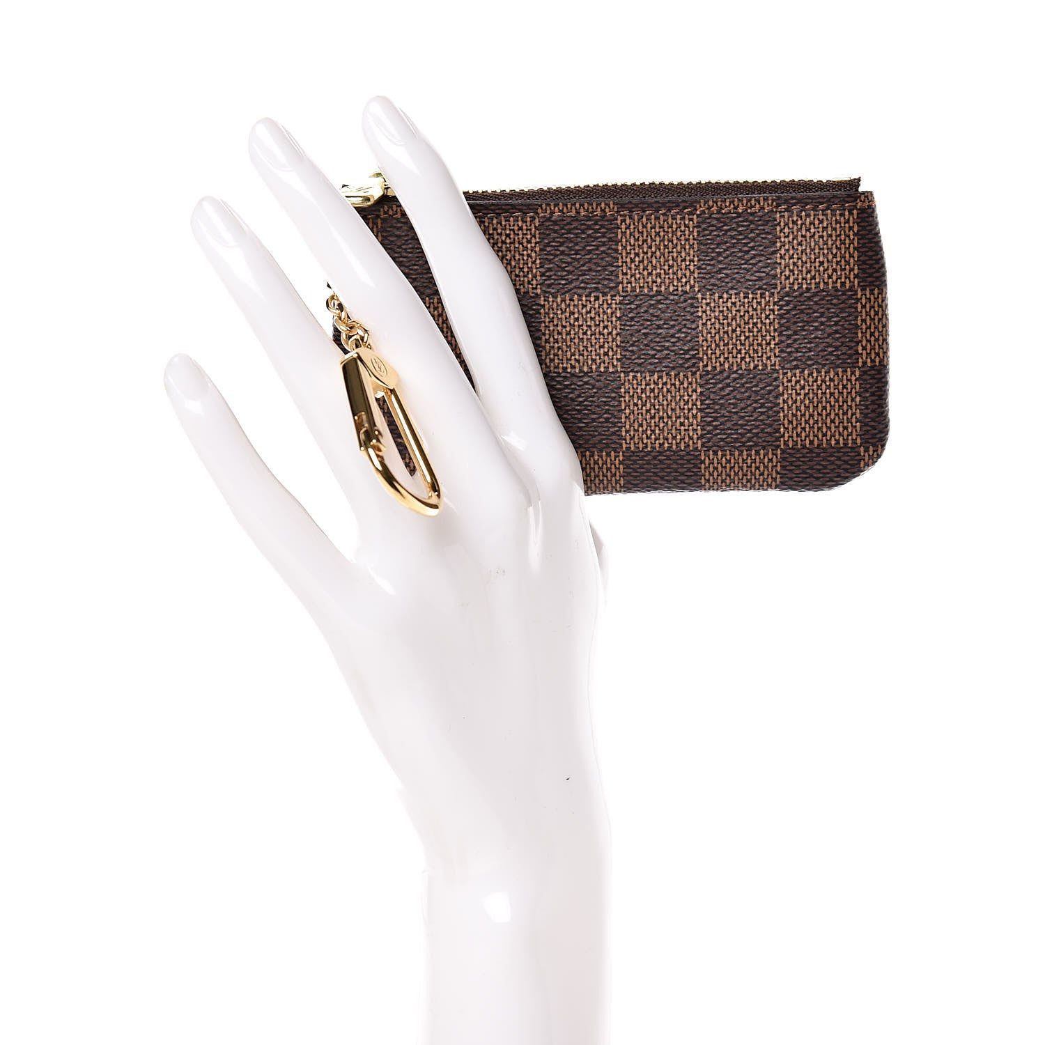 Louis Vuitton Damier Ebene Key Pouch 2 of 9