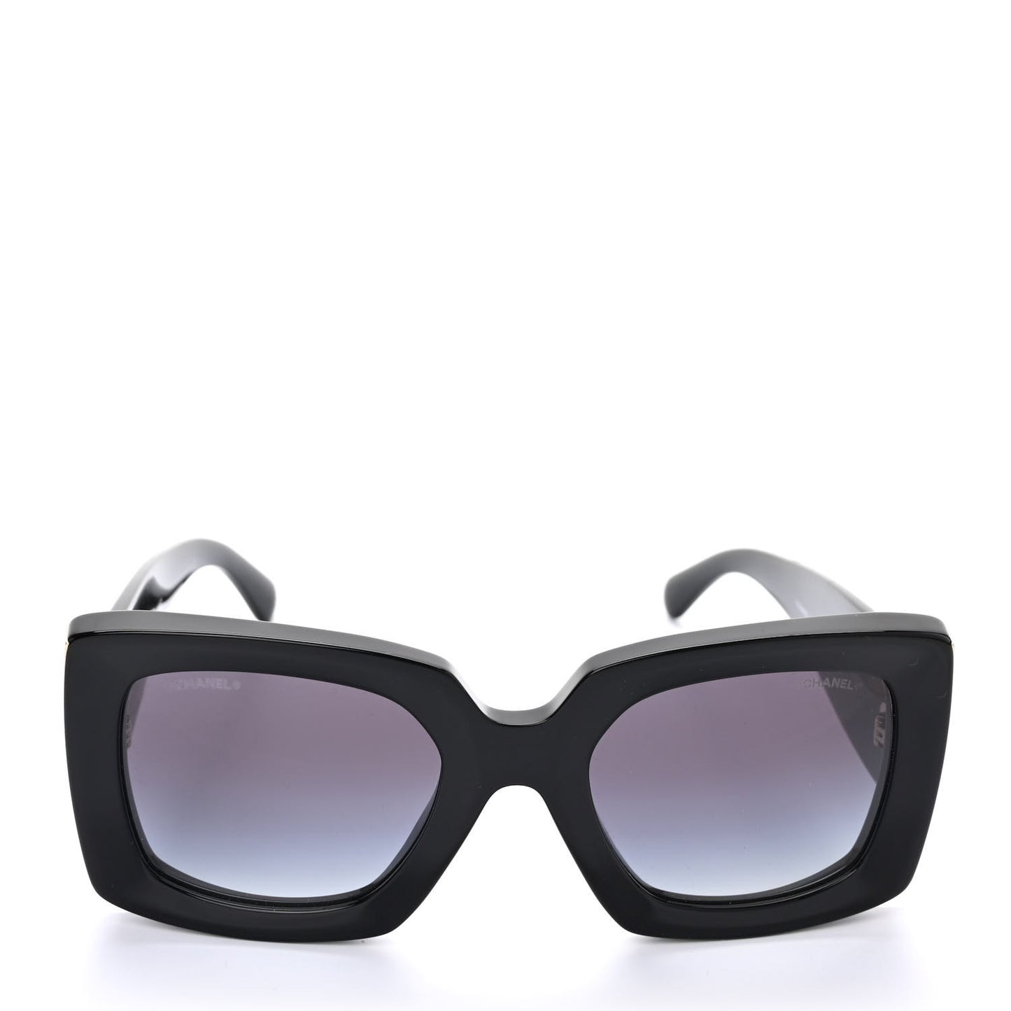 Acetate Rectangle Sunglasses 5435 Black