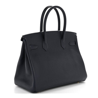 Hermes Togo Birkin 30 Bleu Nuit 3 of 11