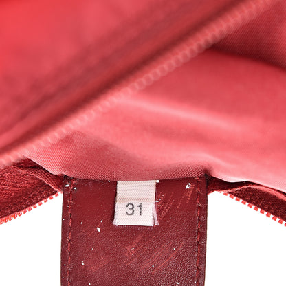 Prada Nylon Vela Cosmetic Pouch Rosso 7 of 10