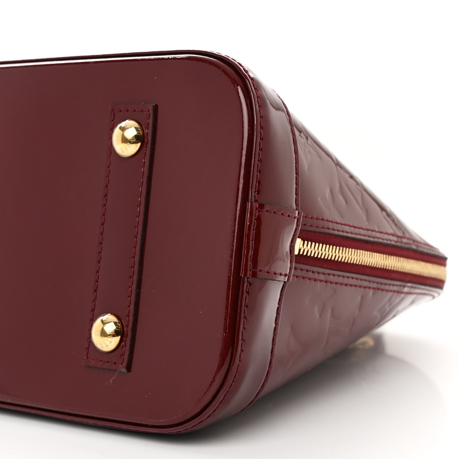 Louis Vuitton Vernis Alma PM Rouge Fauviste 10 of 10