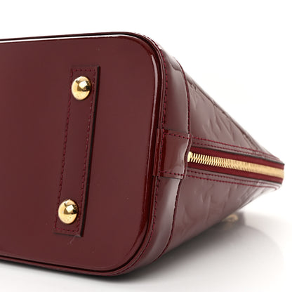 Louis Vuitton Vernis Alma PM Rouge Fauviste 10 of 10