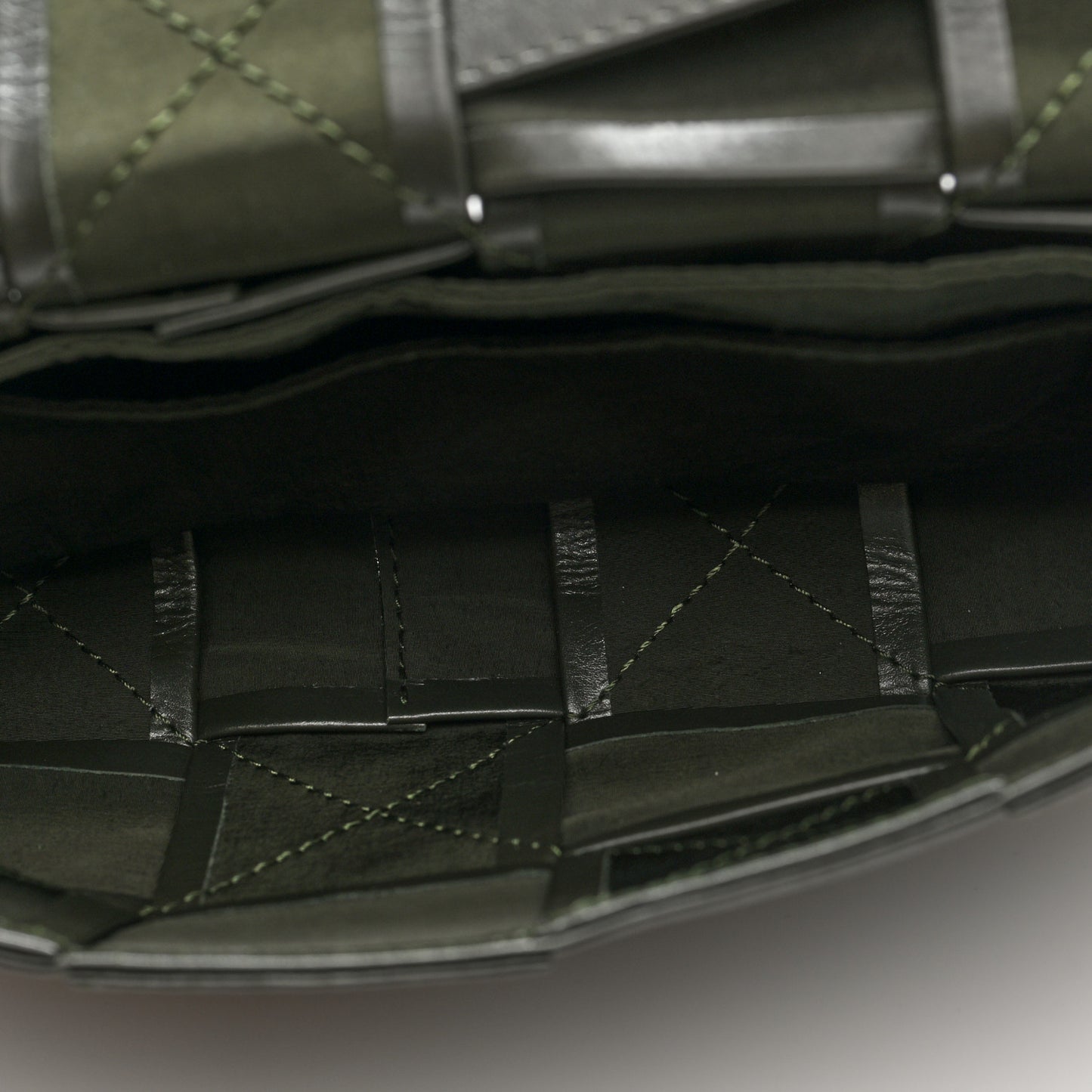Paper Calfskin Intreccio Cassette Belt Bag Camping