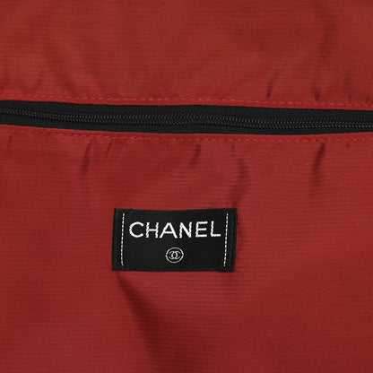Chanel Nylon Large Travel Duffle Bag Black 6 of 12