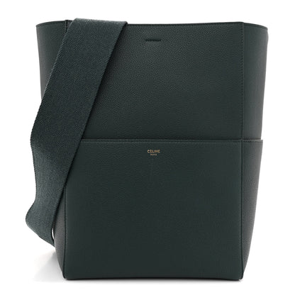 Celine Soft Grained Calfskin Sangle Bucket Bag Amazone 1 of 13