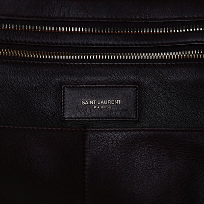 Saint Laurent Calfskin Medium Classic Y Cabas Bordeaux 6 of 18