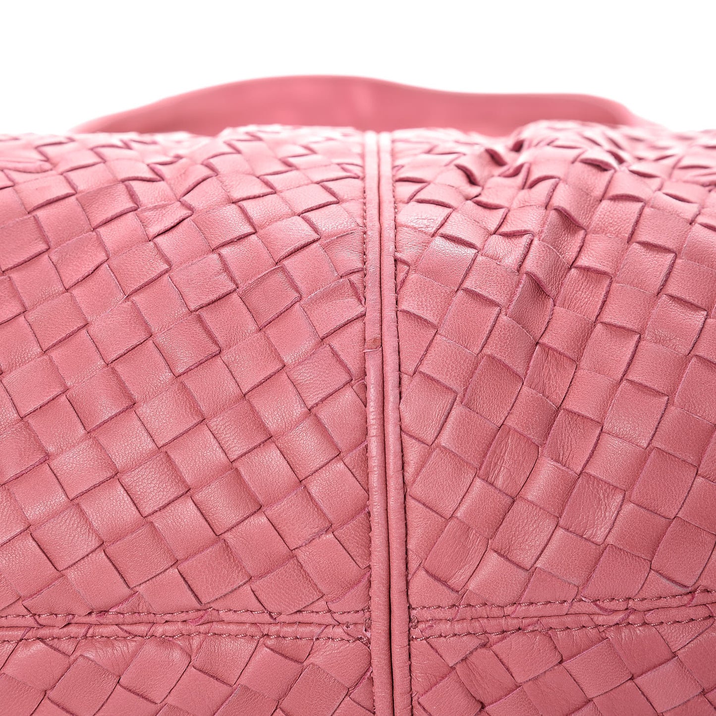 Nappa Intrecciato Ball Hobo Quarzo