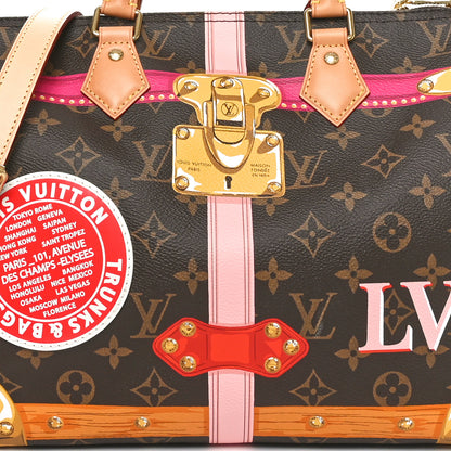 Louis Vuitton Monogram Summer Trunks Speedy Bandouliere 30 8 of 10