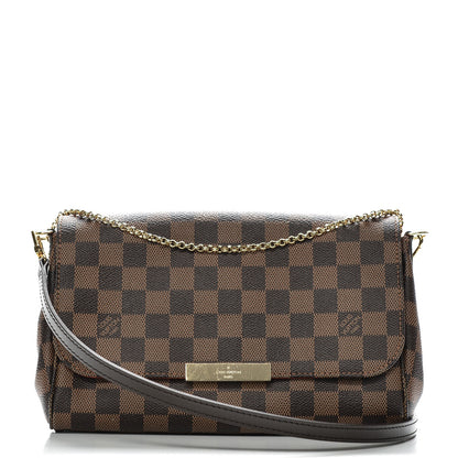 Louis Vuitton Damier Ebene Favorite MM 9 of 16
