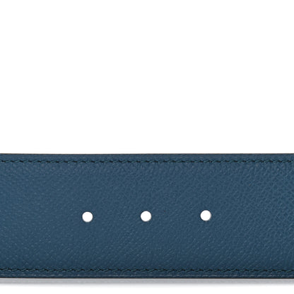 Hermes Epsom 42mm Belt Strap 80 Colvert Blanc White 3 of 5