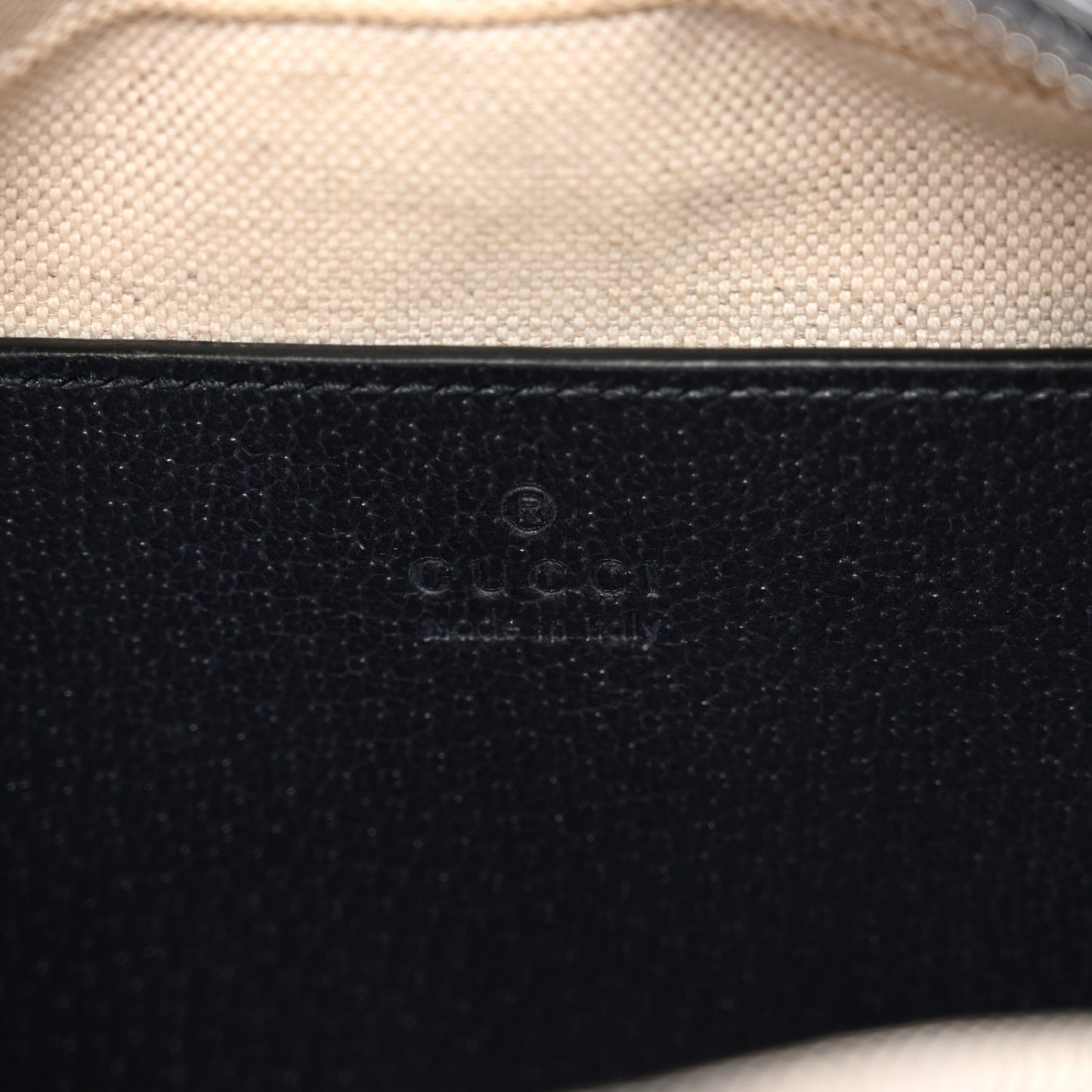 GG Supreme Monogram Textured Dollar Calfskin Web Small Ophidia Camera Bag Beige Blue
