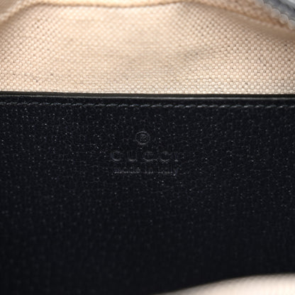 Gucci GG Supreme Monogram Textured Dollar Calfskin Web Small Ophidia Camera Bag Beige Blue 6 of 13
