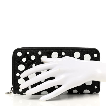 Louis Vuitton LV X YK Empreinte Zippy Wallet Black White 2 of 8