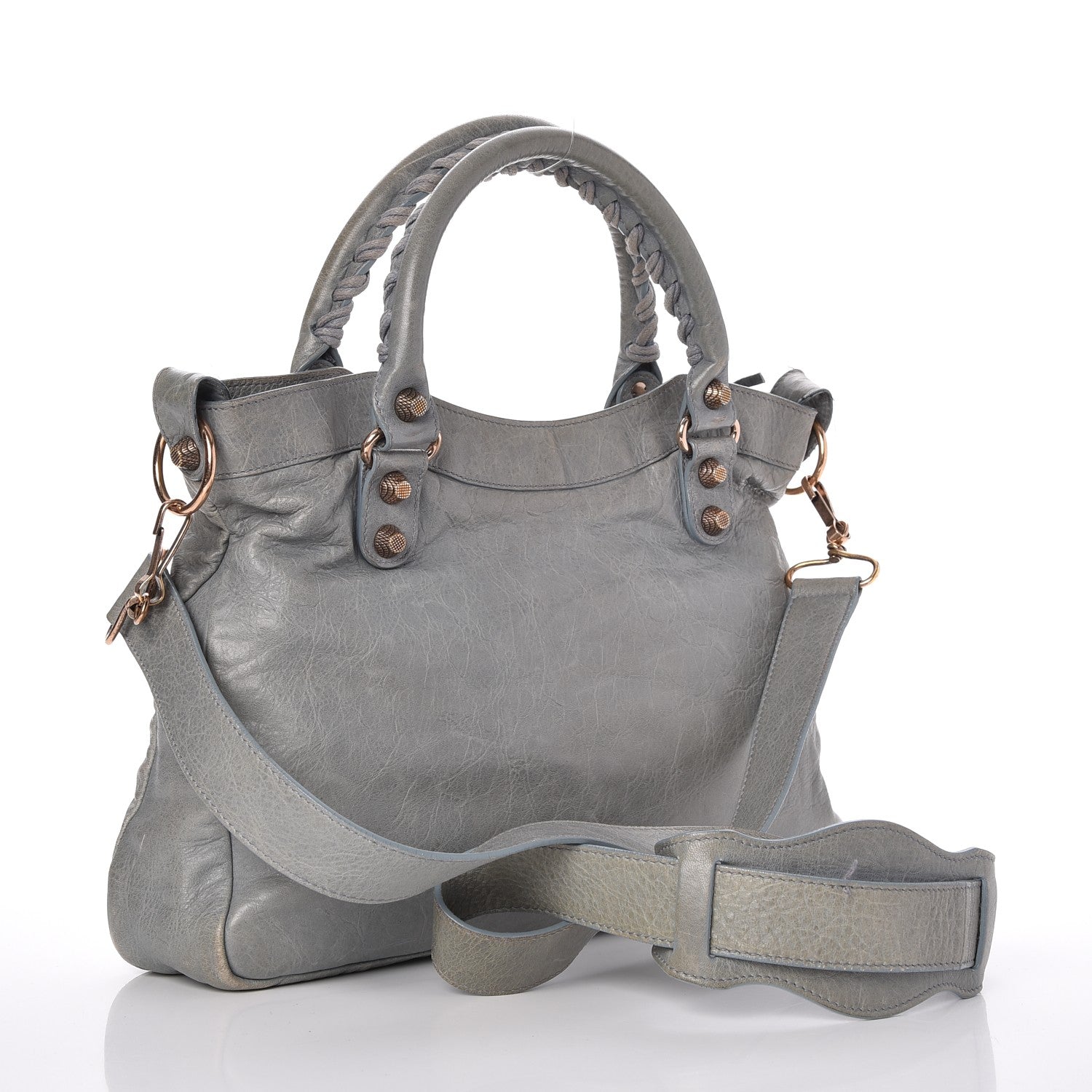 Balenciaga Agneau Giant 12 Rose Gold Hardware Town Ardoise 3 of 10