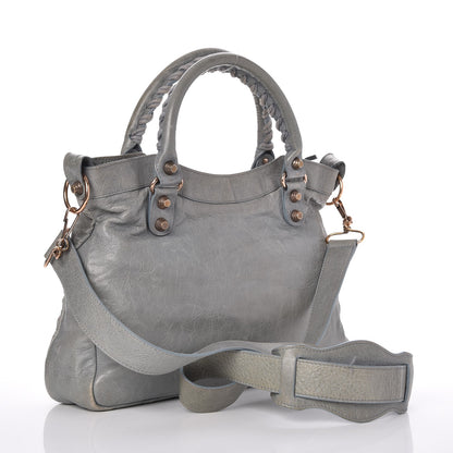 Balenciaga Agneau Giant 12 Rose Gold Hardware Town Ardoise 3 of 10
