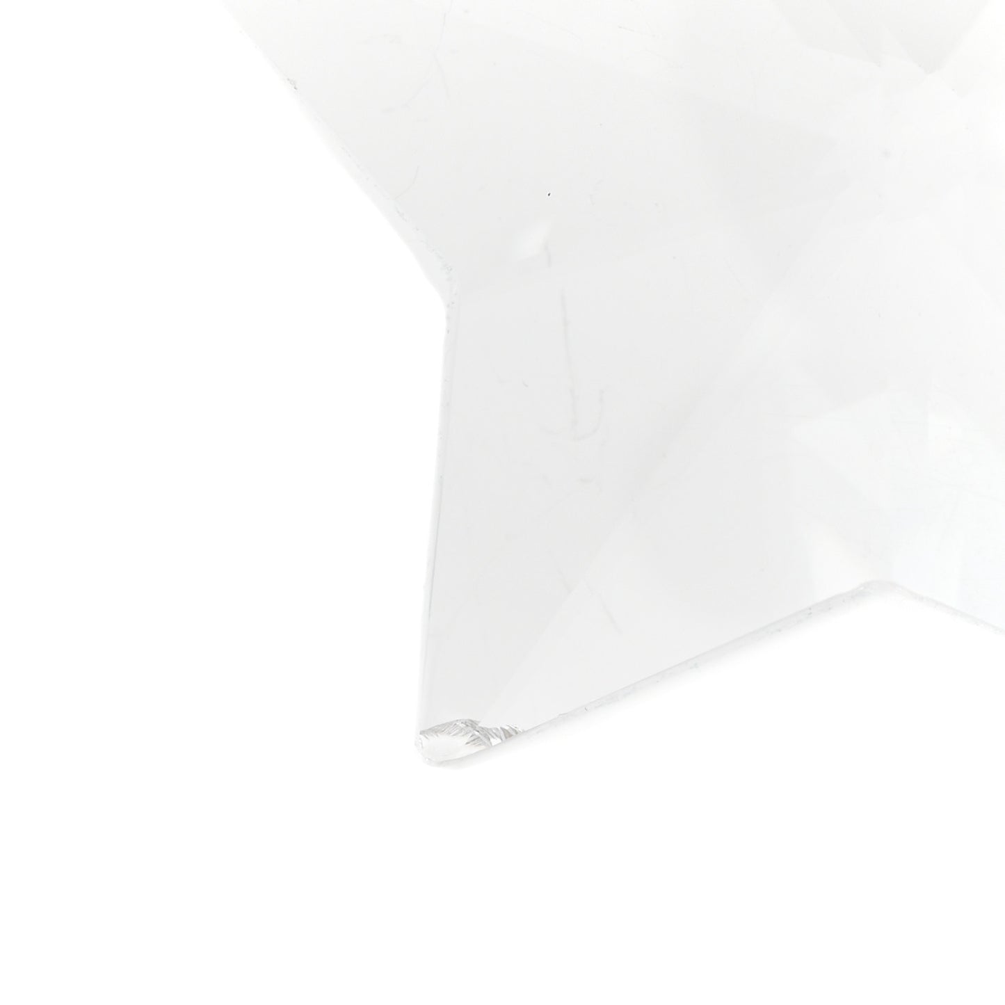 Sterling Silver Crystal Star Pendant Necklace