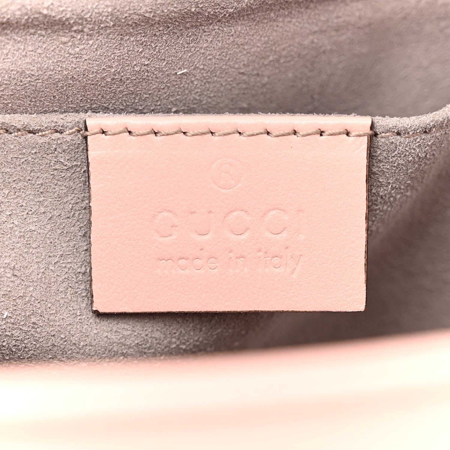 Gucci Calfskin Matelasse Mini GG Marmont Shoulder Bag Perfect Pink 6 of 10