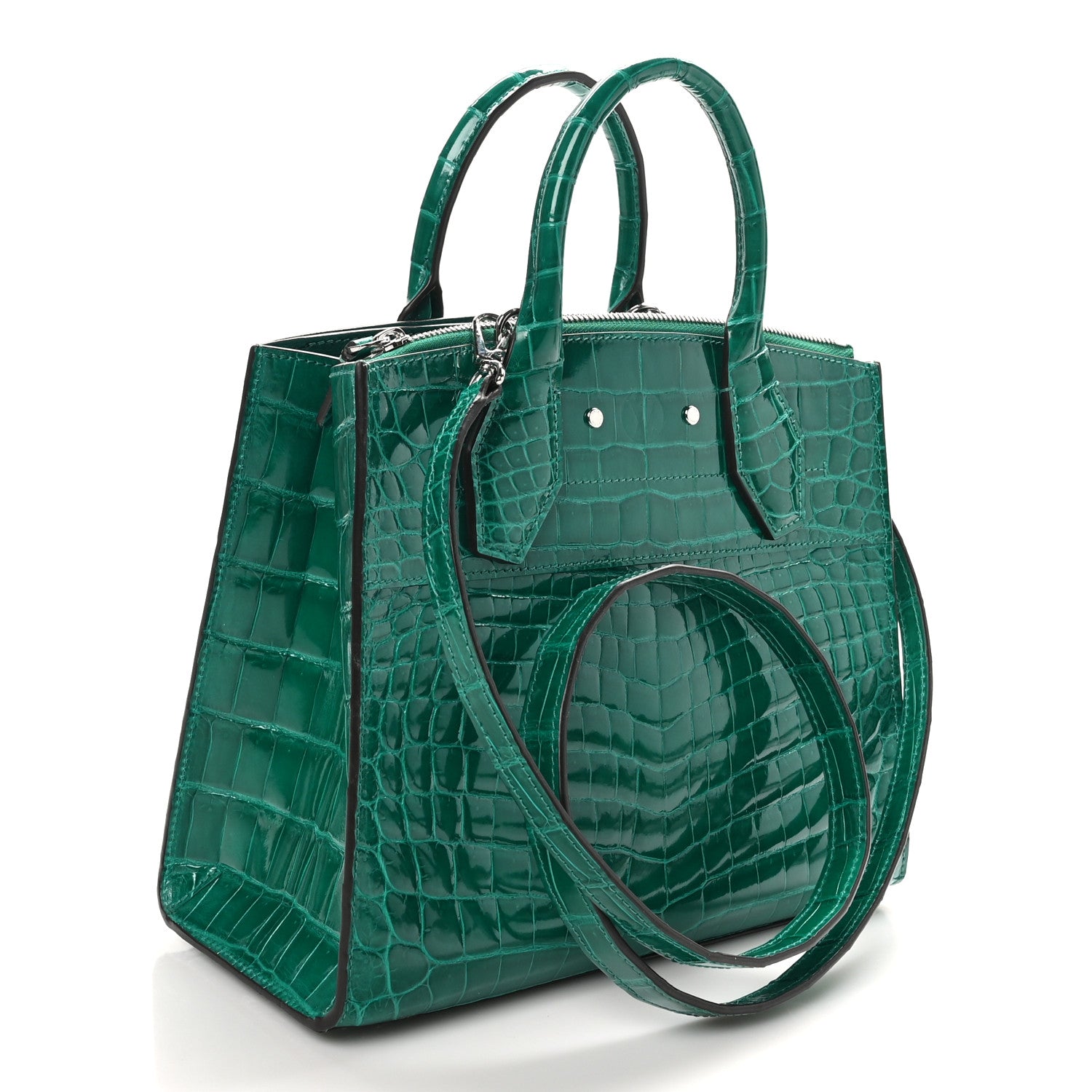 Louis Vuitton Crocodile City Steamer PM Emeraude 1718551