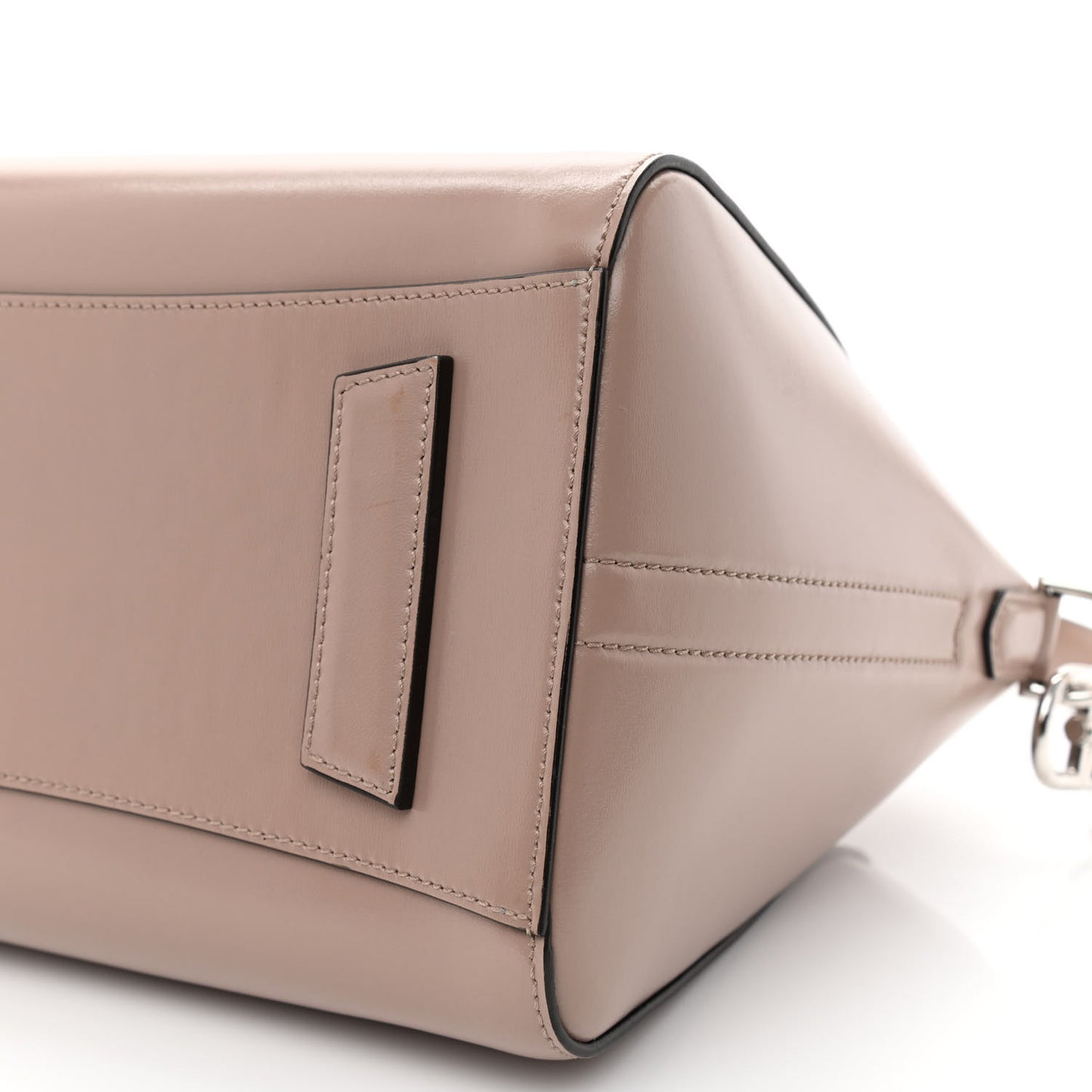 Shiny Lord Calfskin Small Antigona Linen
